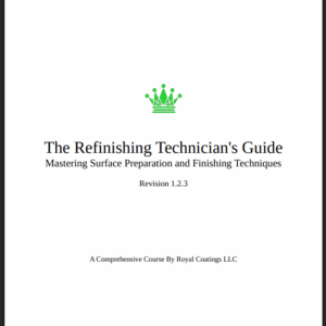 Refinishing Technician Guide REVISION 1.2.3